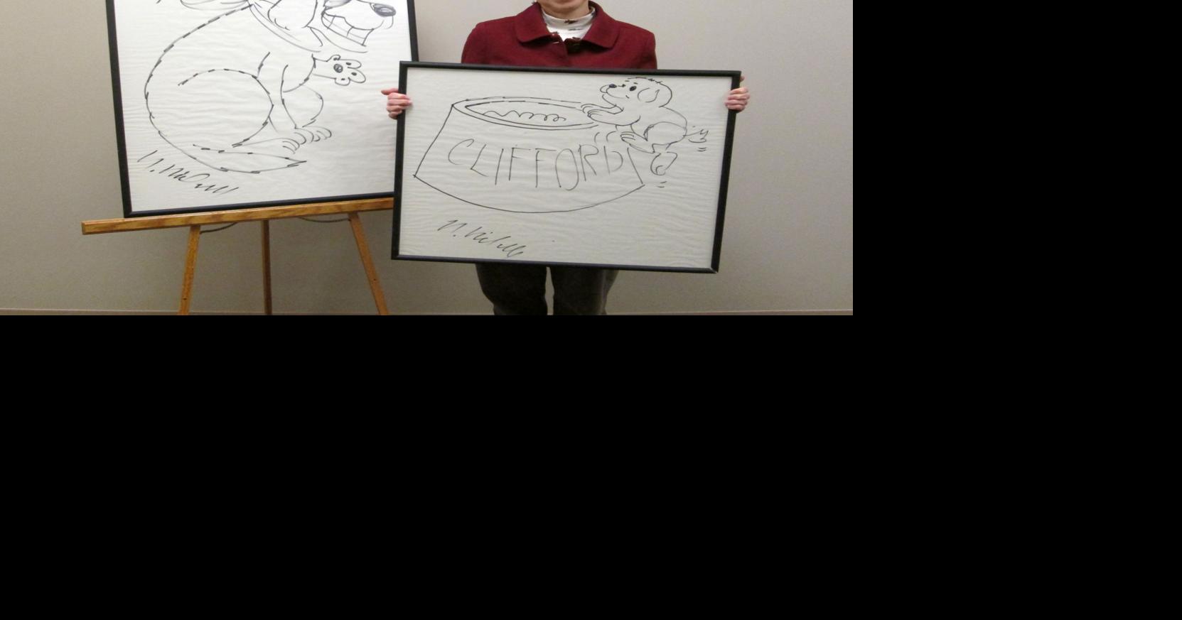 Librarian dreams of lifesized 'Clifford the Big Red Dog' tribute statue News