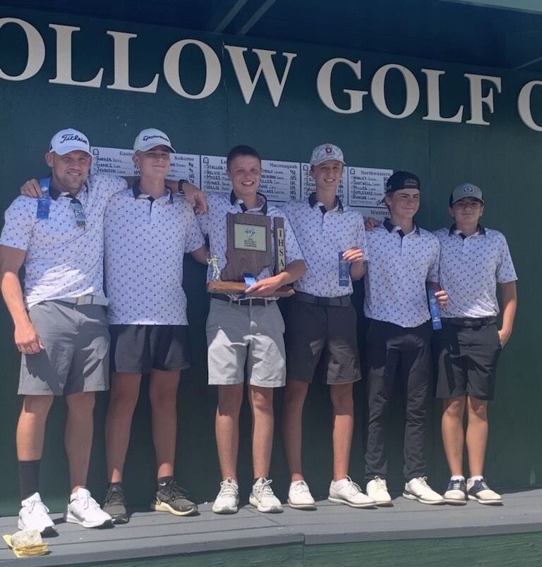Western Boys Golf Team Secures Sixth Sectional Title in 2021 IHSAA Peru Sectional Victory