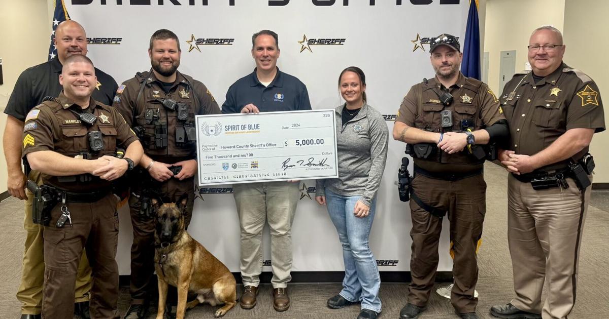 Howard County Sheriff's Office introduces newest K9 | News ...