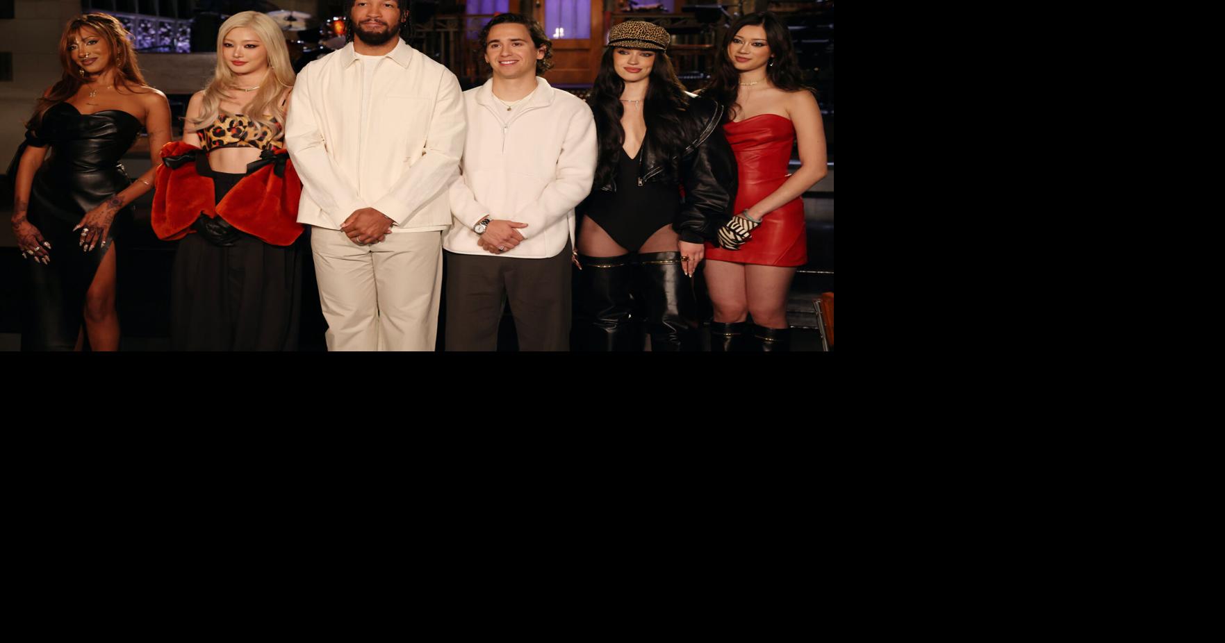 Host Jalen Brunson brings the Knicks to premiere of 'SNL,' with many nods to team's NBA title run