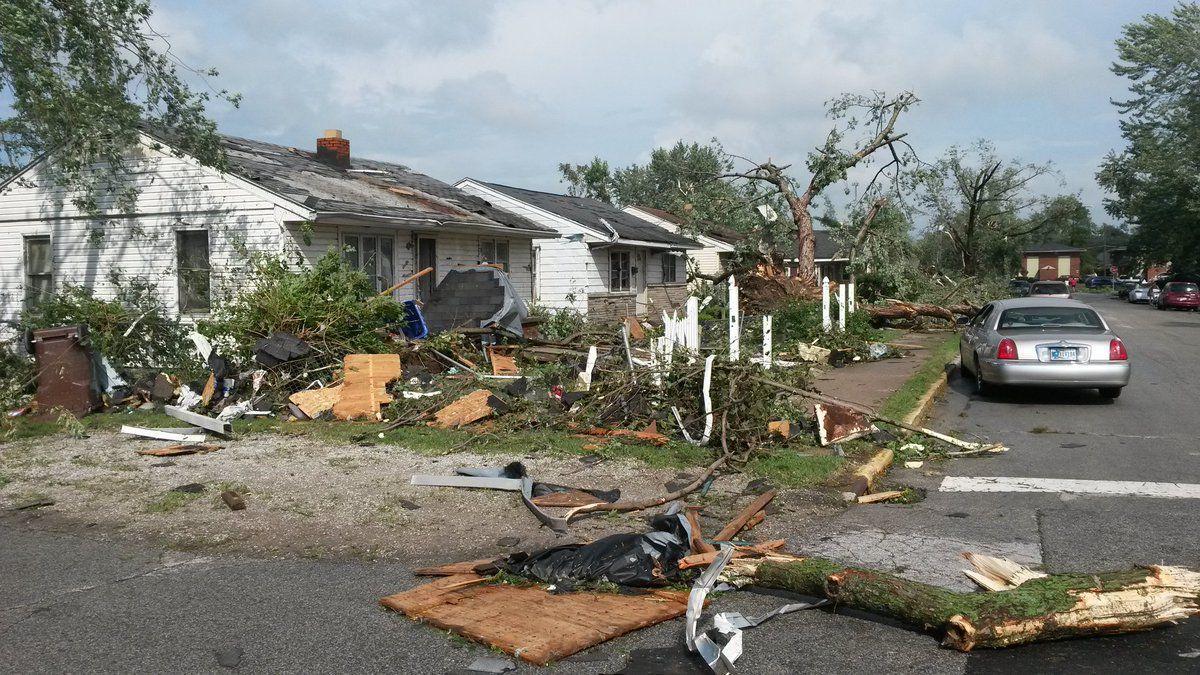 SLIDESHOW Tornado damage in Kokomo, Indiana