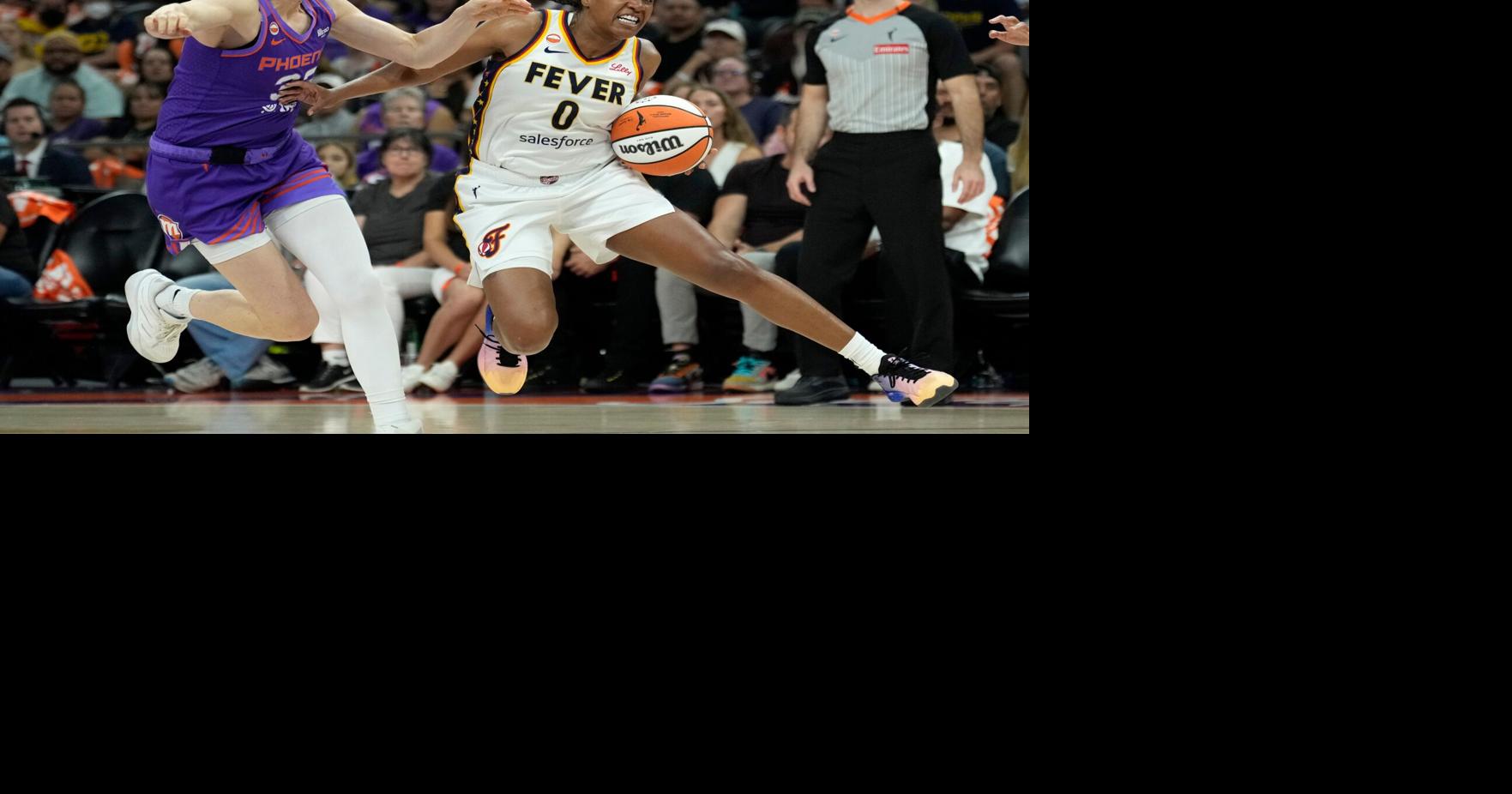 Mitchell scores 29, Fever hold on to beat Mercury 92-89