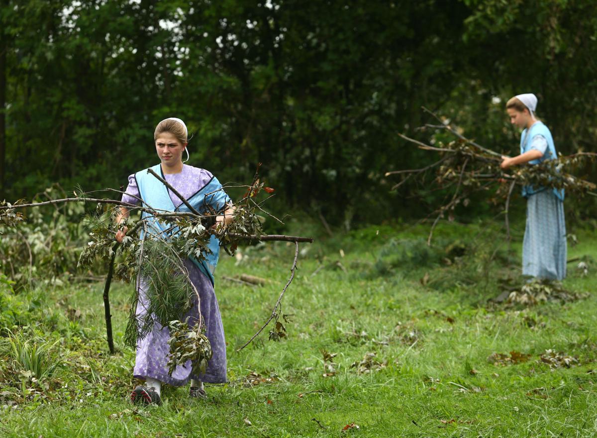 SAT Tornado Cleanup on S. 50 E.