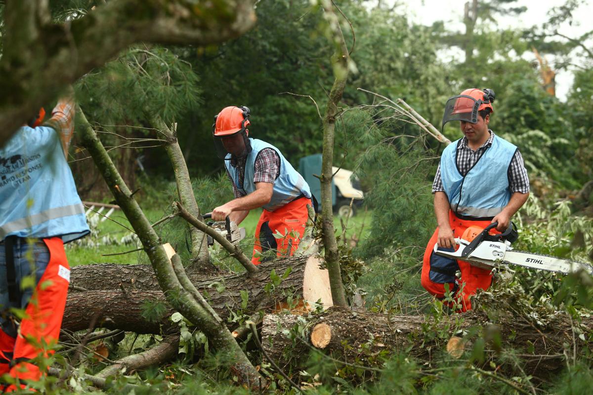 SAT Tornado Cleanup on S. 50 E.