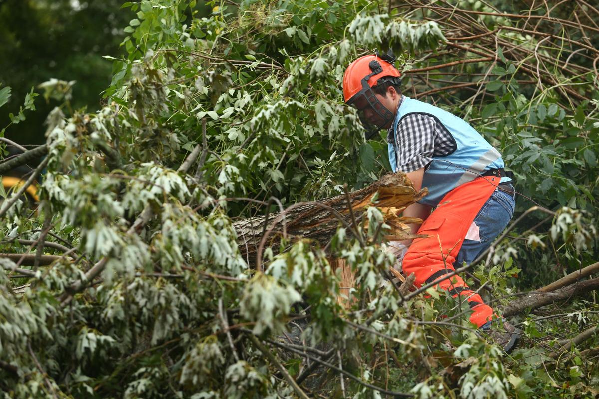 SAT Tornado Cleanup on S. 50 E.
