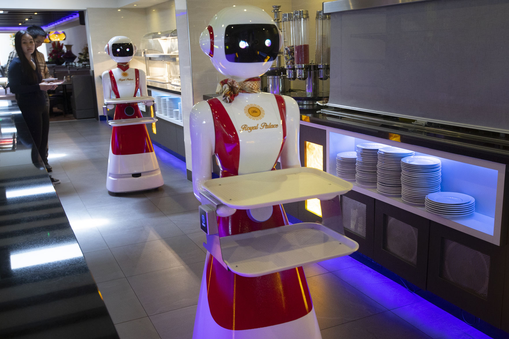 robot waiter price