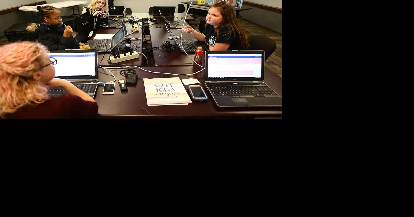 Creating with Code: Program at library aims to empower young women ...
