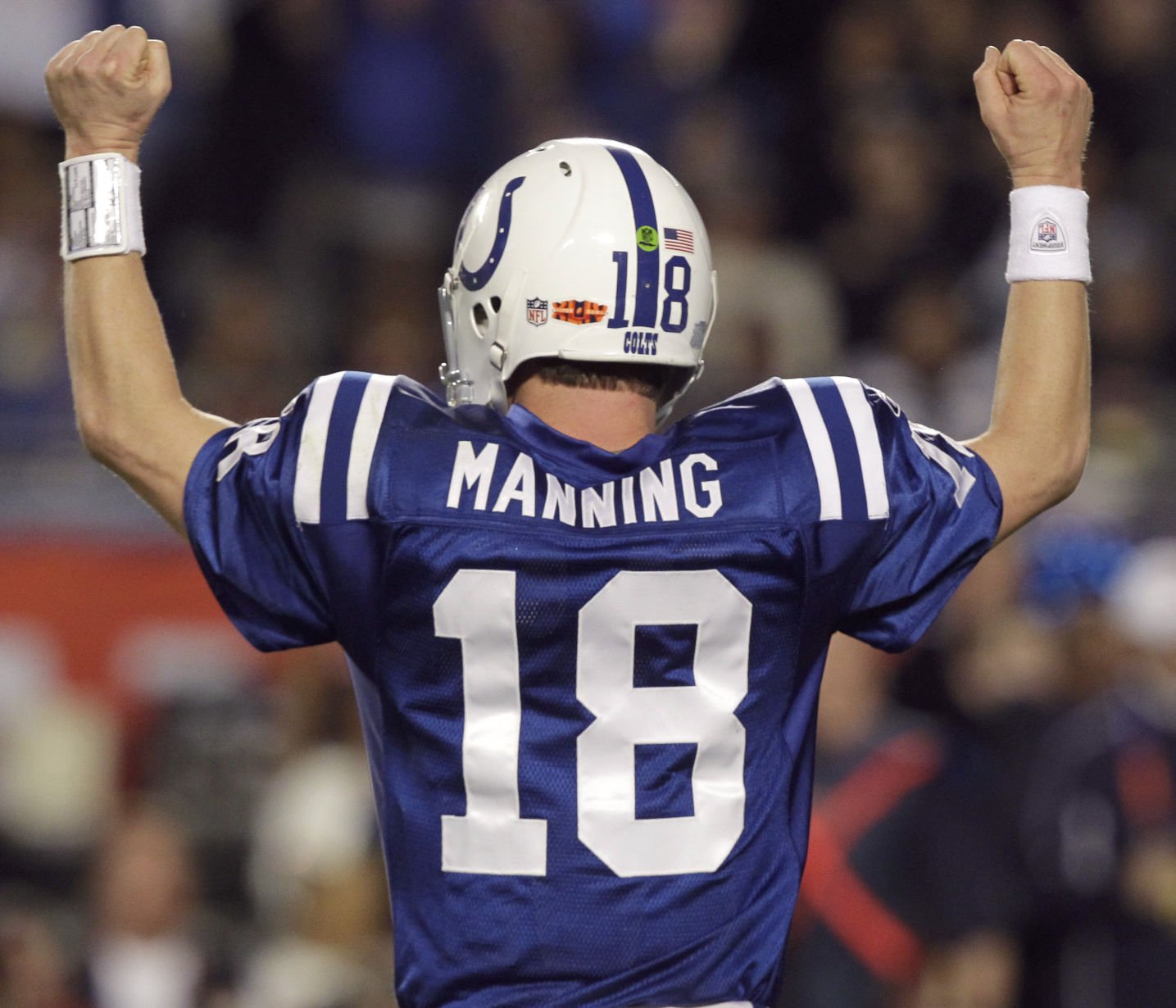 99.peyton Manning Half Colts And Half Broncos Jersey Flash Sales