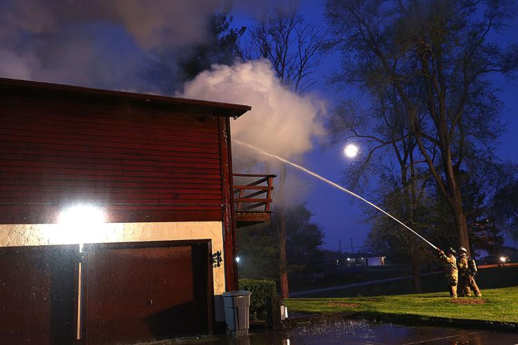 House damaged in fire News