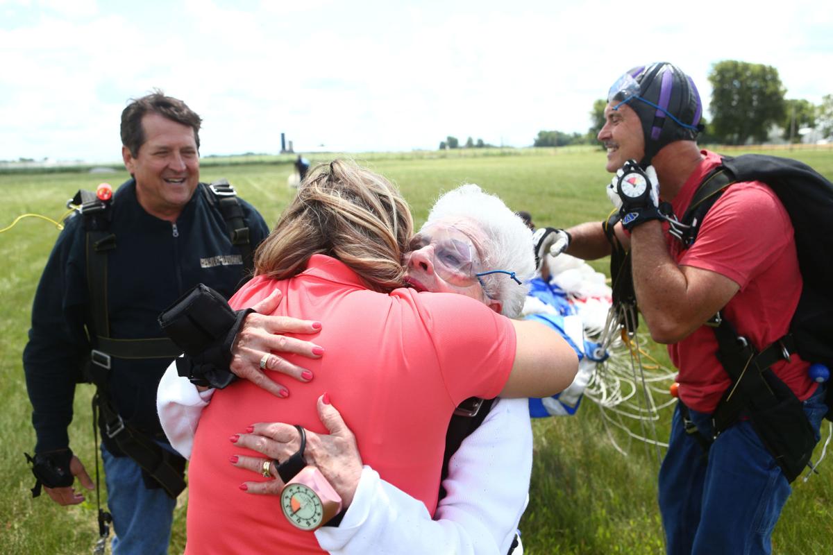 Ruth Blair skydive