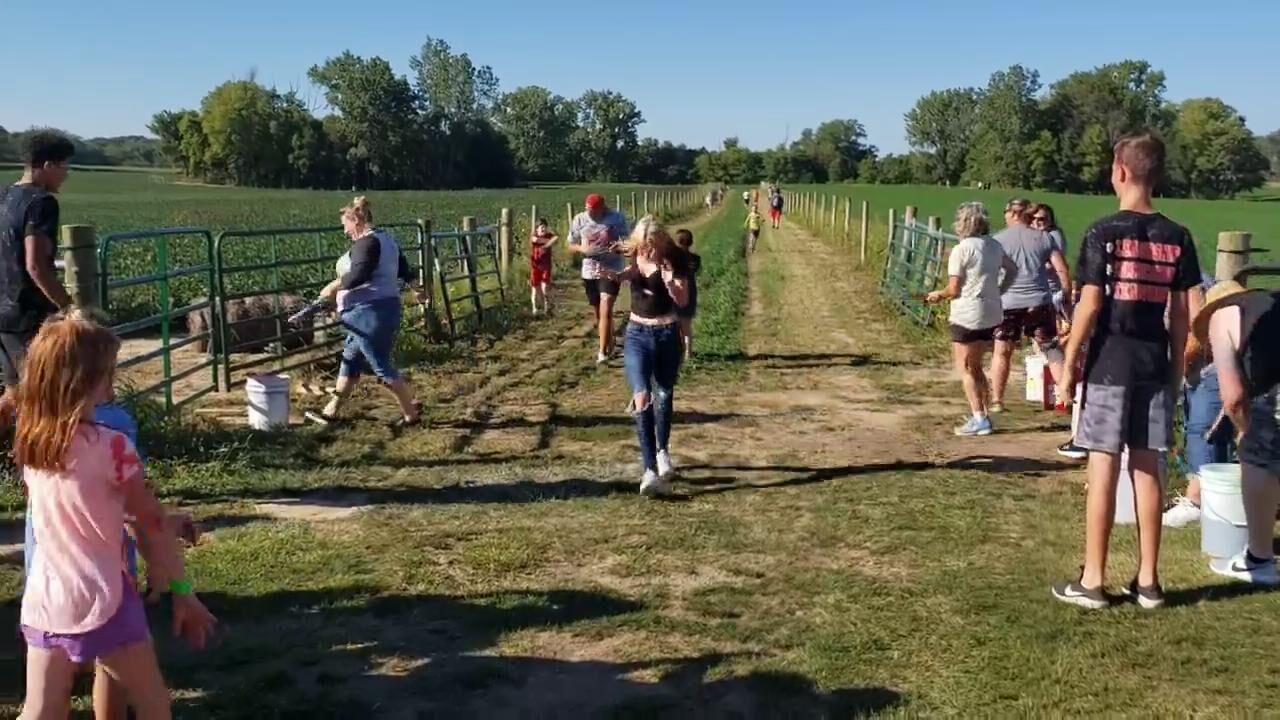 Slime Run at Maconaquah