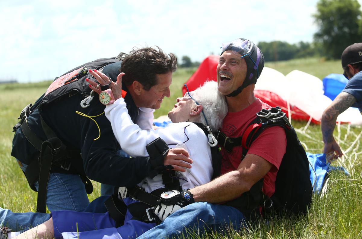 Ruth Blair skydive