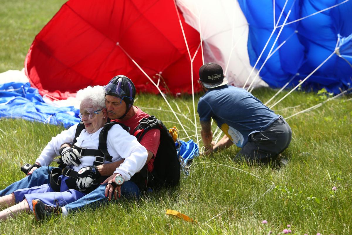 Ruth Blair skydive