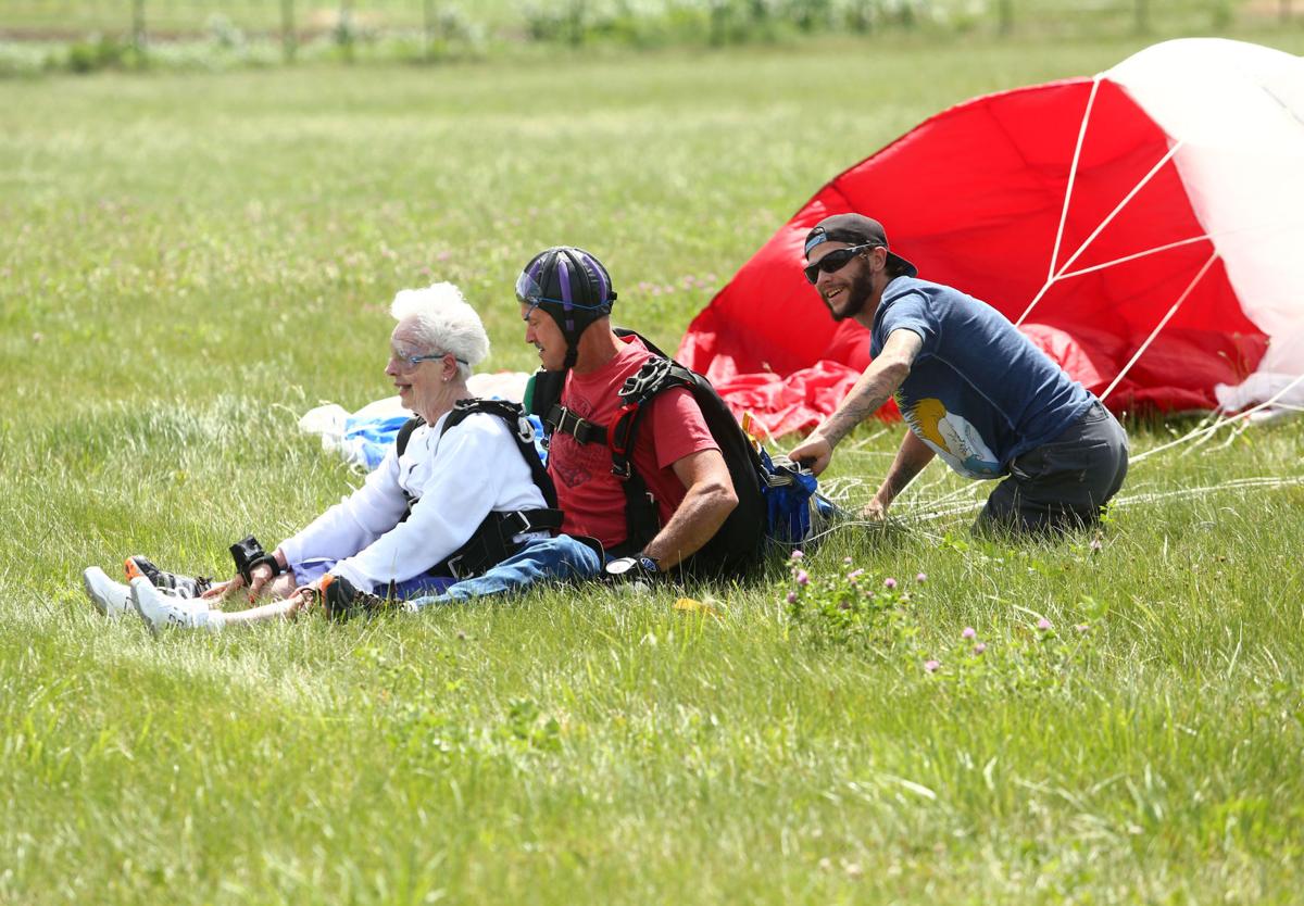 Ruth Blair skydive