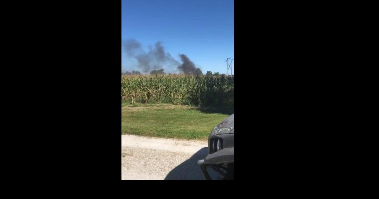 Plane Crash north of Glenndale Airport Multimedia