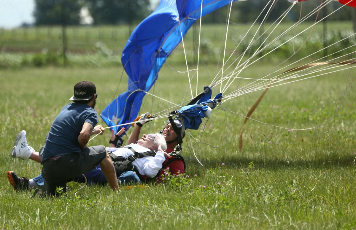 Ruth Blair skydive