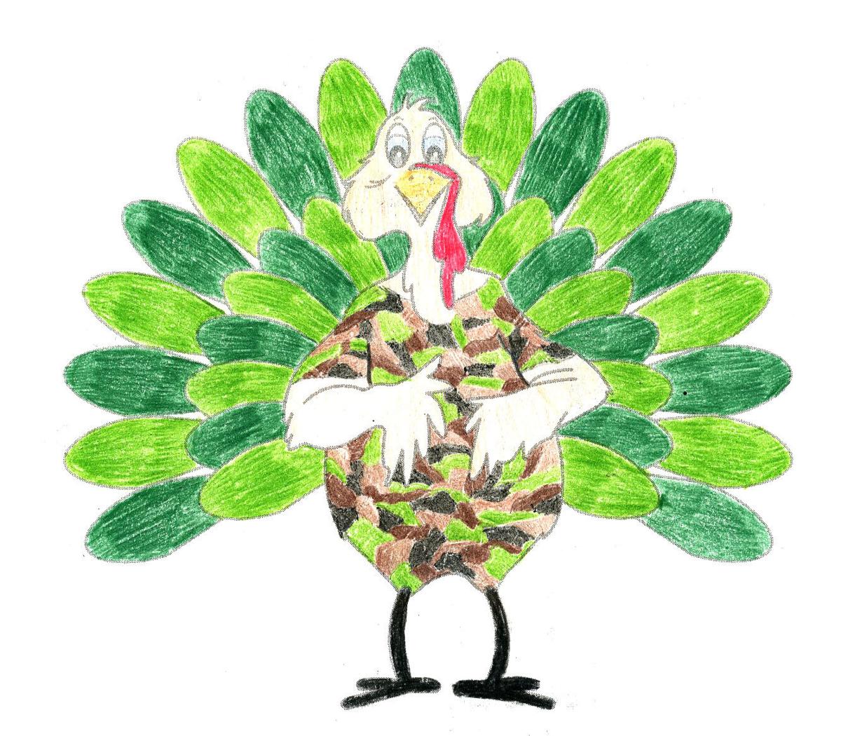 Ella Crume - Military Turkey.JPG