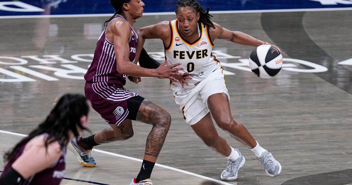 Mitchell scores 27, Clark has 21 points and 14 assists, and Fever beat Tempo 113-91
