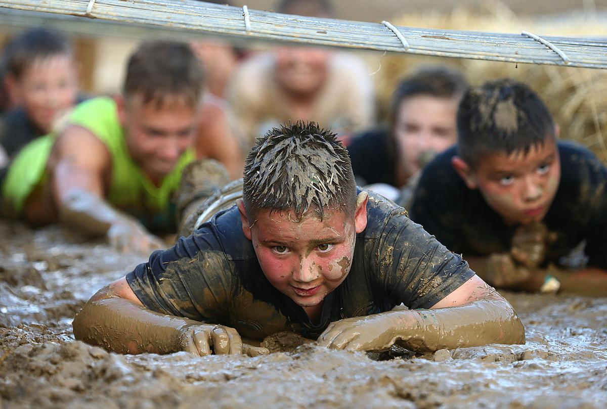 The Mud Run Firsttime event at Miami County Fair pits kids against
