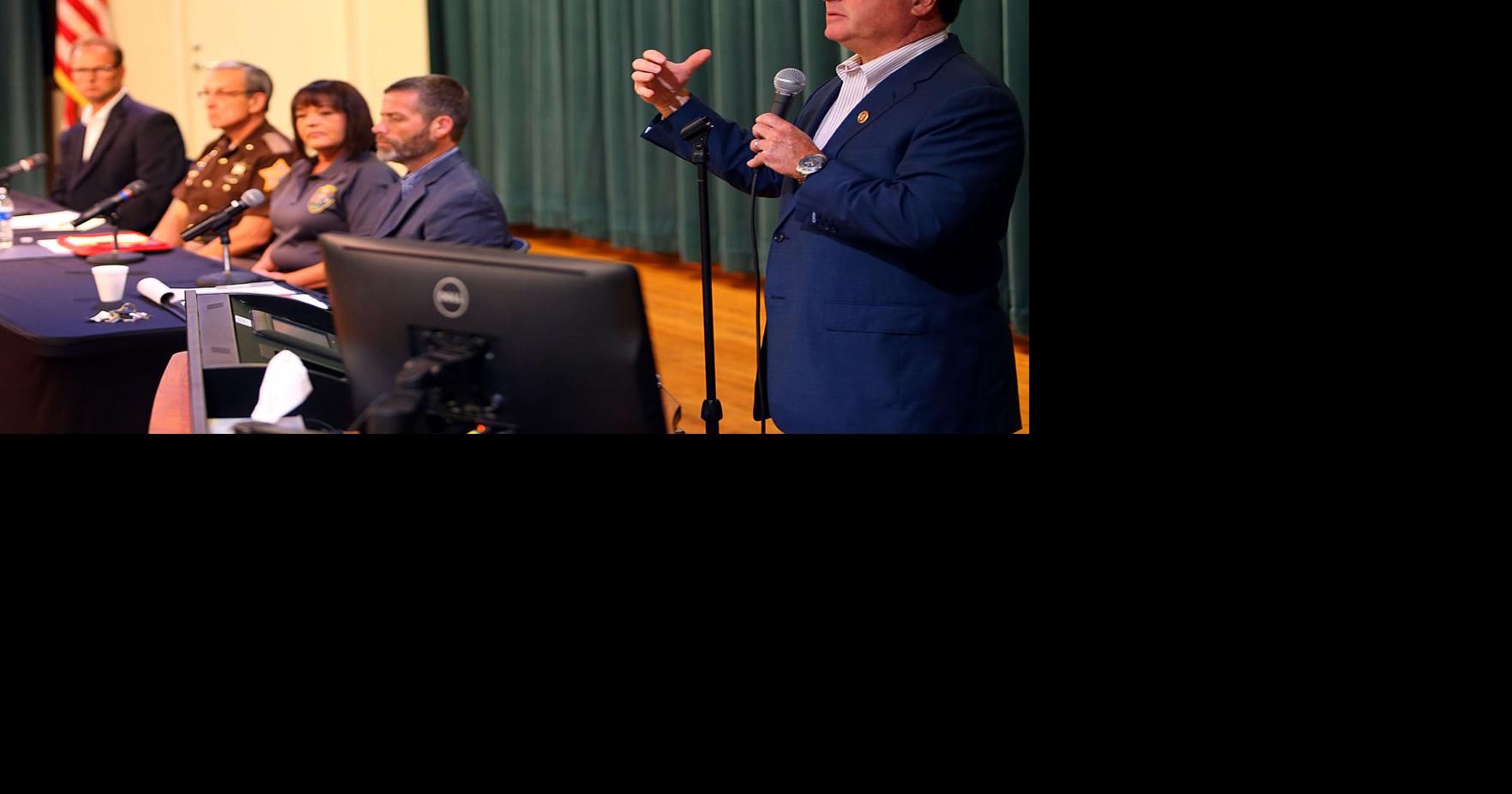 Rokita, local officials gather at IUK to address disaster aftermath ...