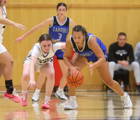 Western vs Carroll girls BB WEB ONLY 32.JPG