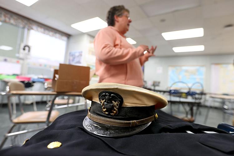 Woman donates father’s WWII uniform to Maconaquah News