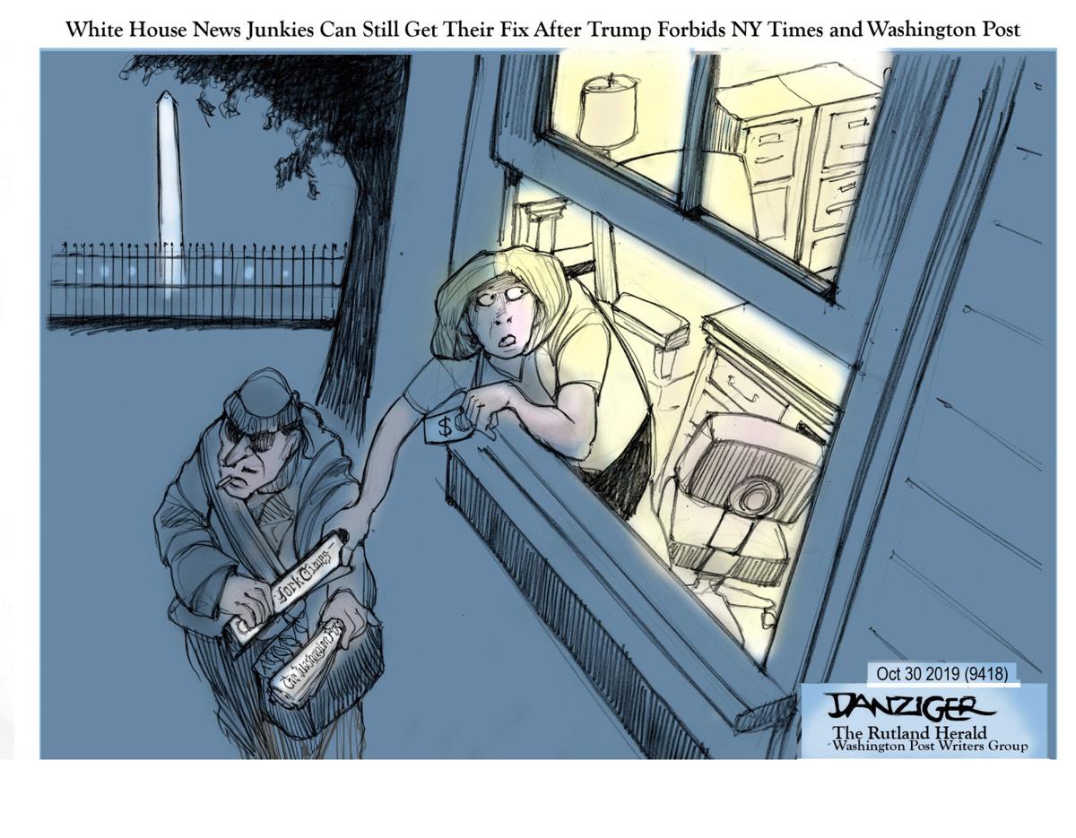 Jeff Danziger cartoon