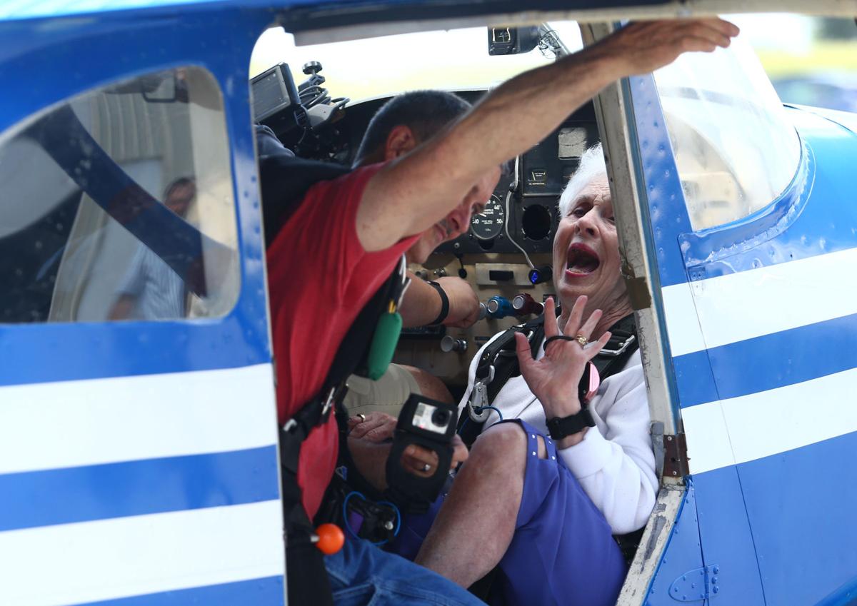 Ruth Blair skydive