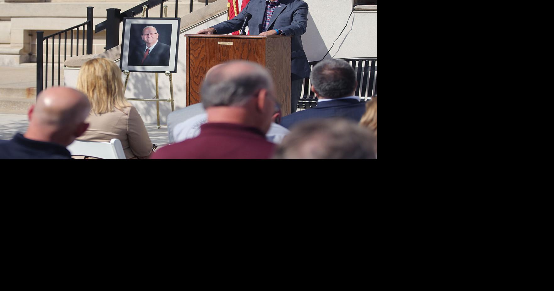 Dedication ceremony held for Jeff Stout Government Center News