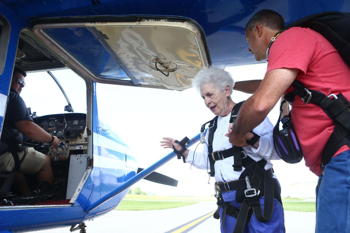 Ruth Blair skydive