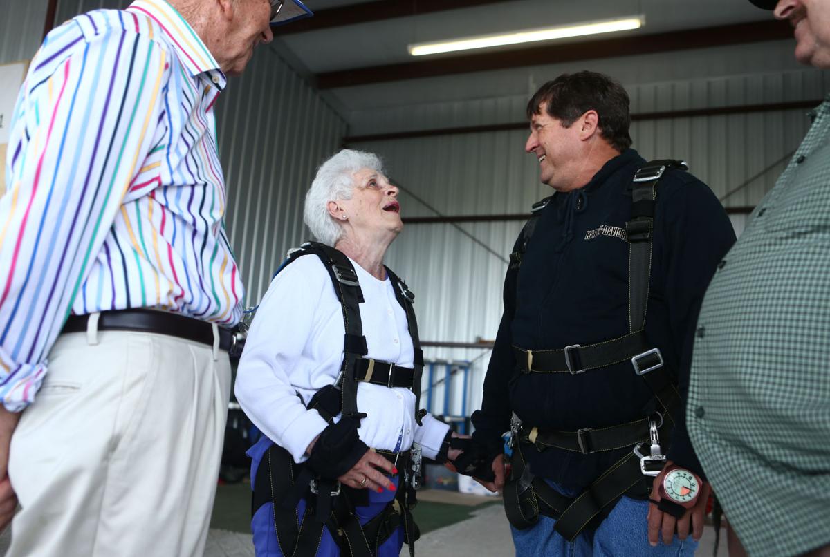 Ruth Blair skydive