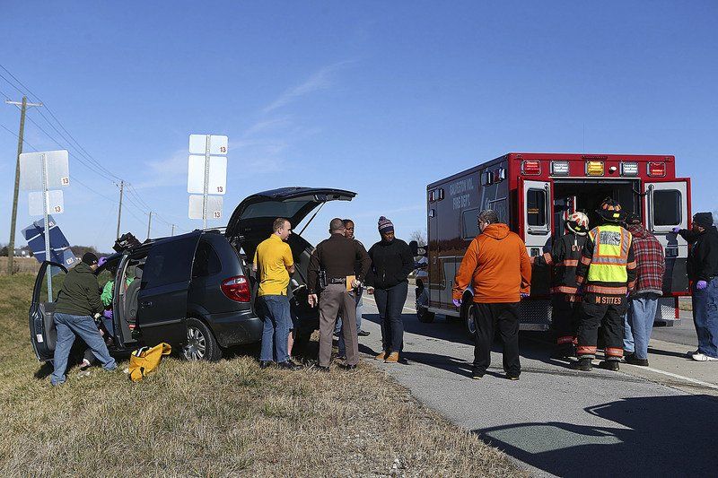 Six injured in twovehicle crash Local news