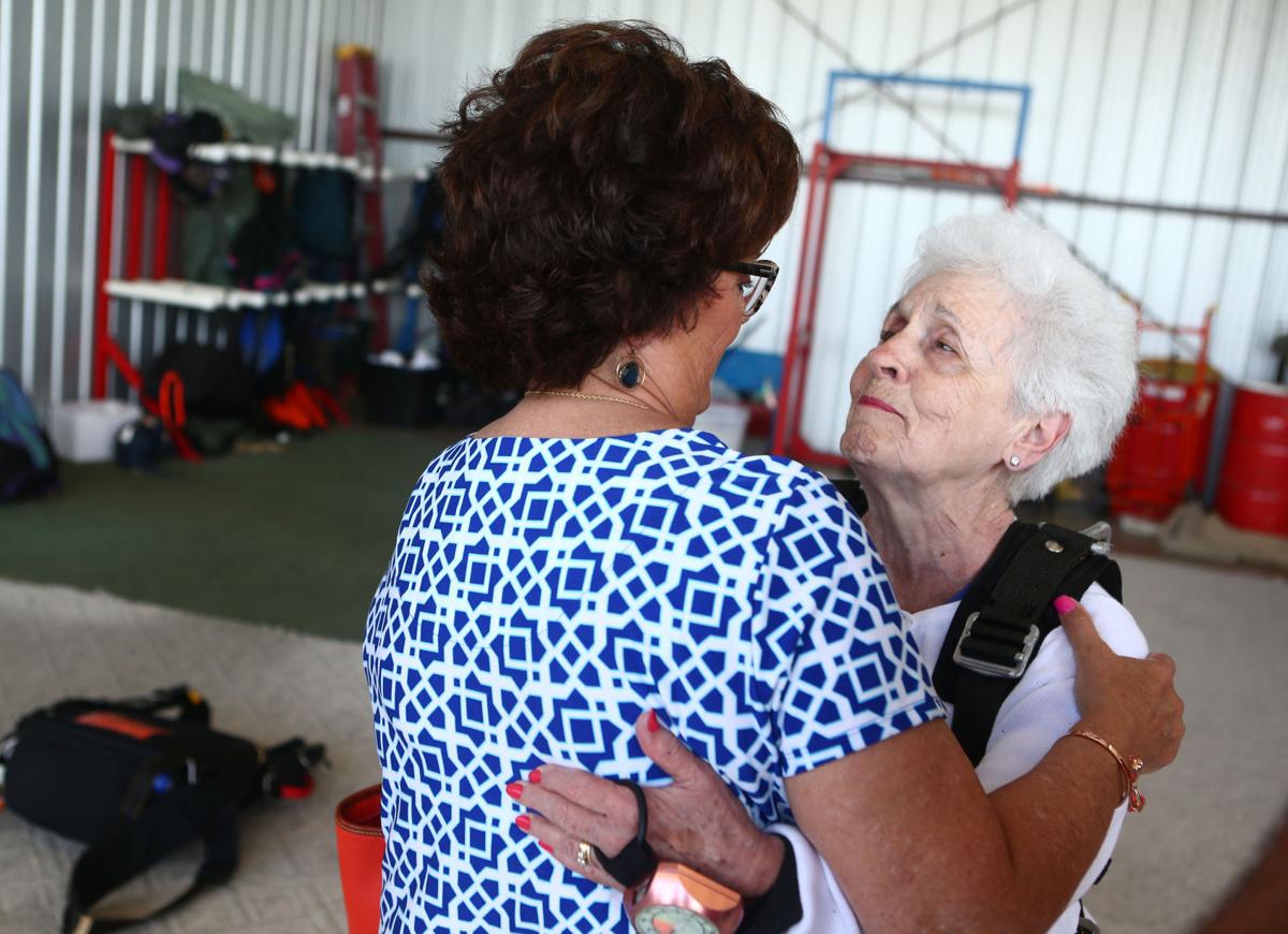 Ruth Blair skydive