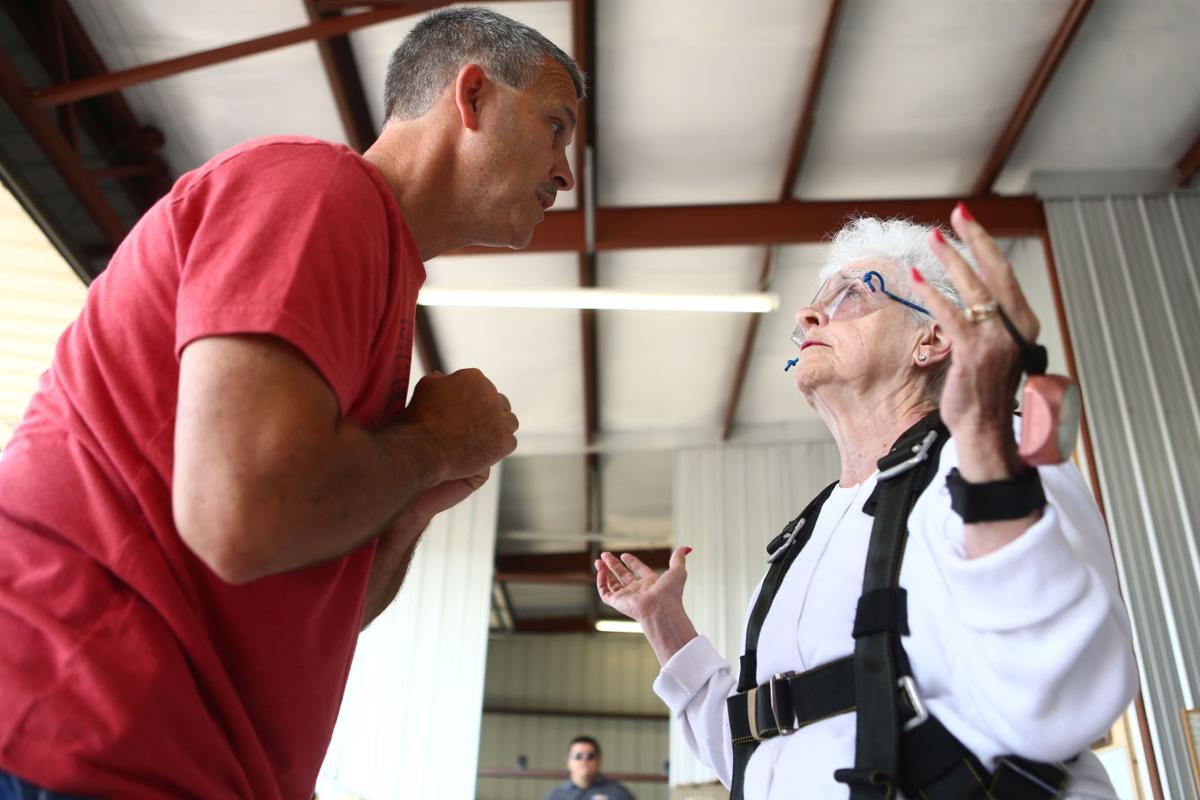Ruth Blair skydive