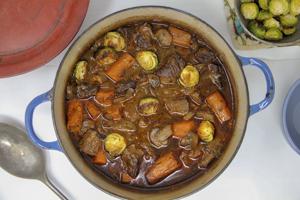 Rich and heavy French beef stew actually made healthier