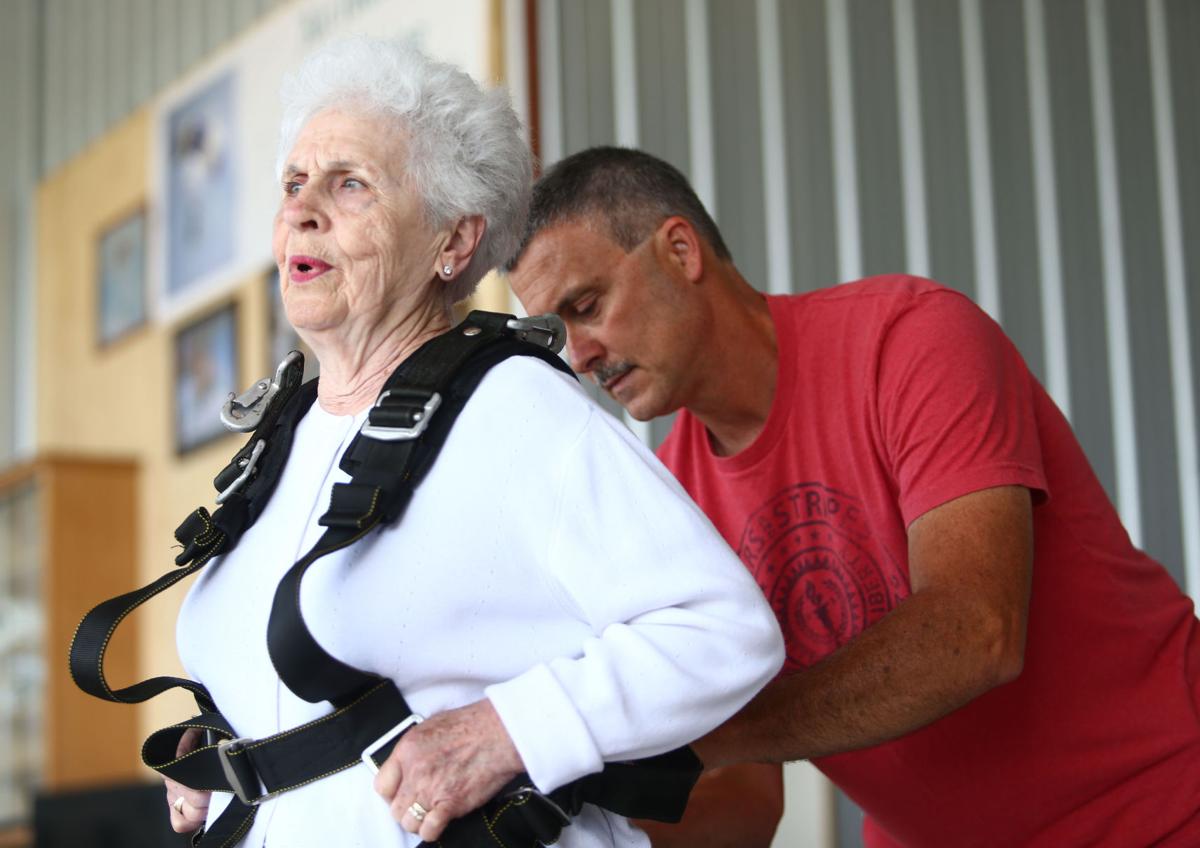 Ruth Blair skydive