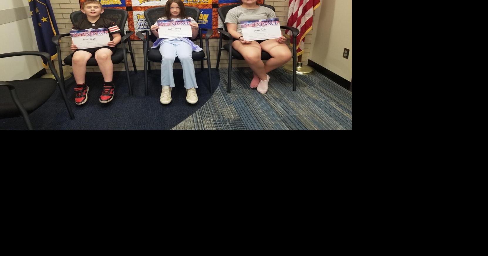 Tri-Central Elementary students earn perfect attendance | News ...