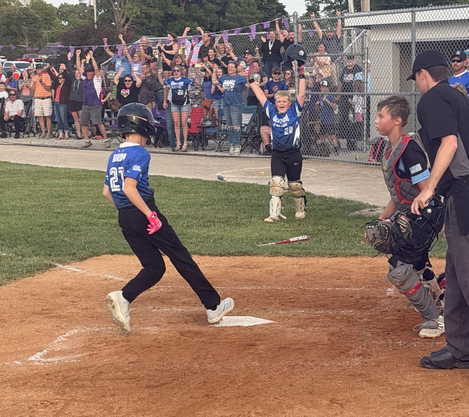 YOUTH BASEBALL: Huston Electric prevails in thrilling Kasey final