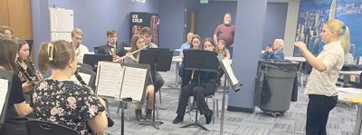 Tipton band at ISSMA solo ensemble