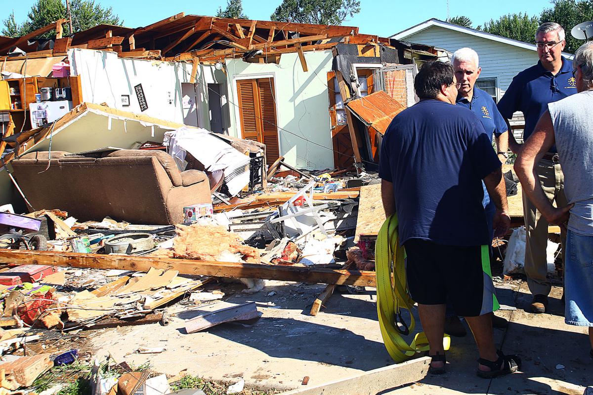 Tornado Governor Pence