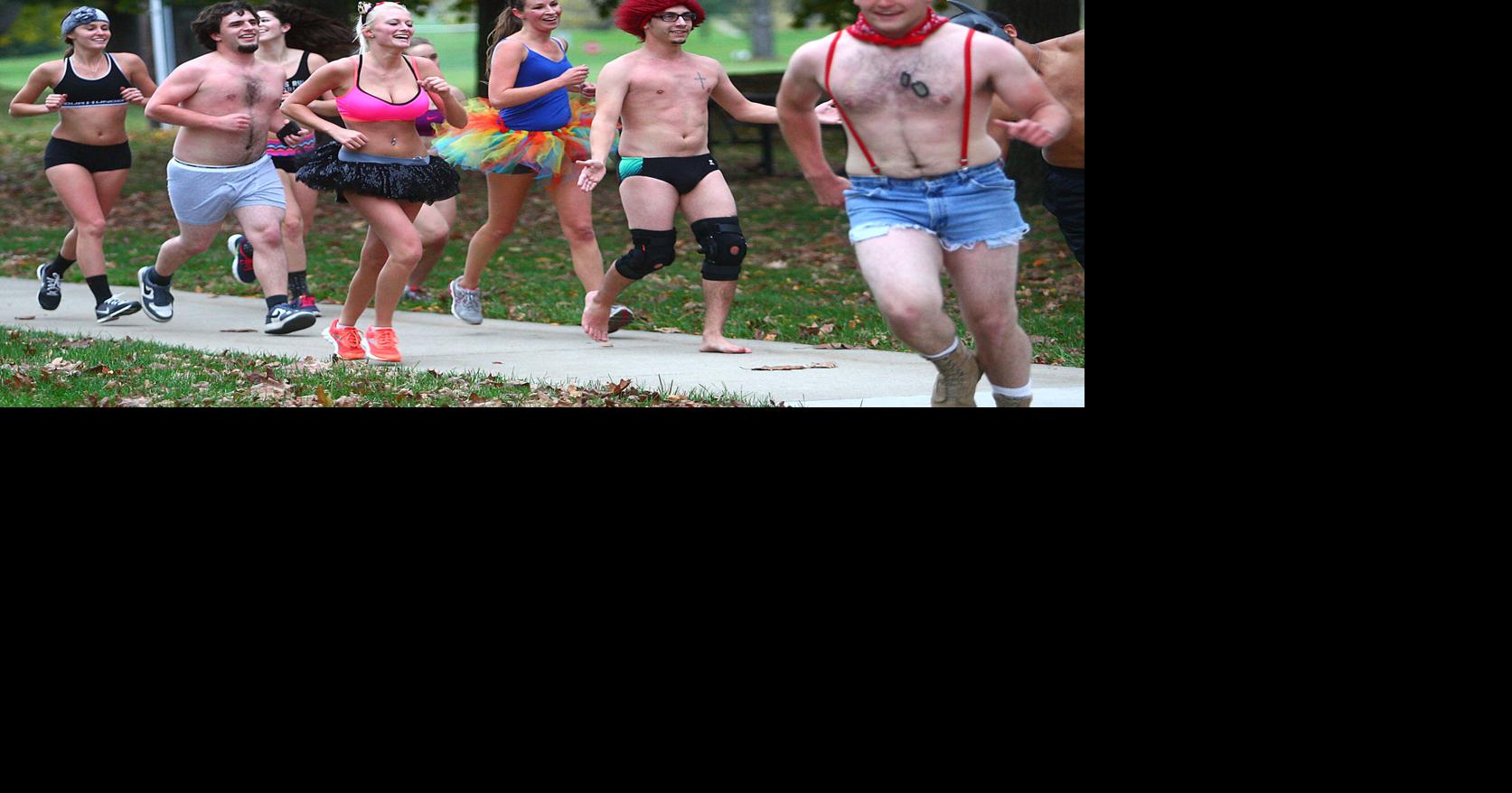 Nearly naked runners support Kokomo Urban Outreach News