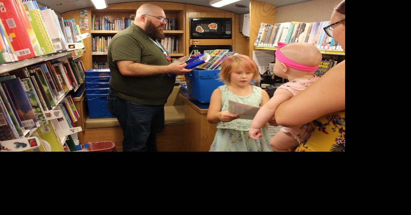 Books on wheels: Library's bookmobiles roll throughout the county