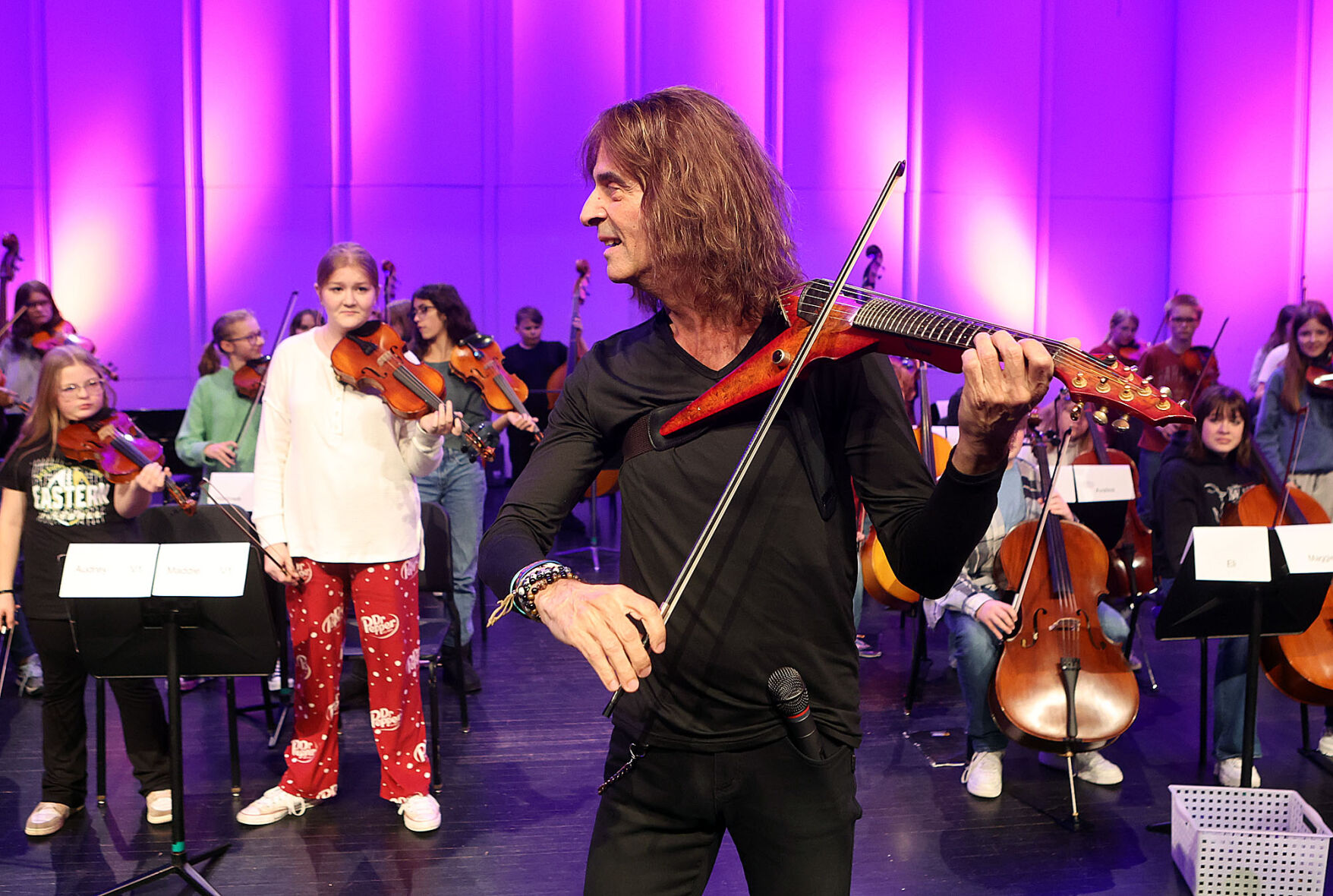 Eastern orchestra performs with original member of Trans-Siberian