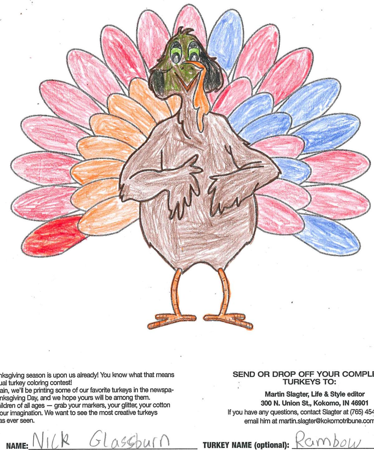Time For Turkey Entries M Q By First Name Kokomotribune Com