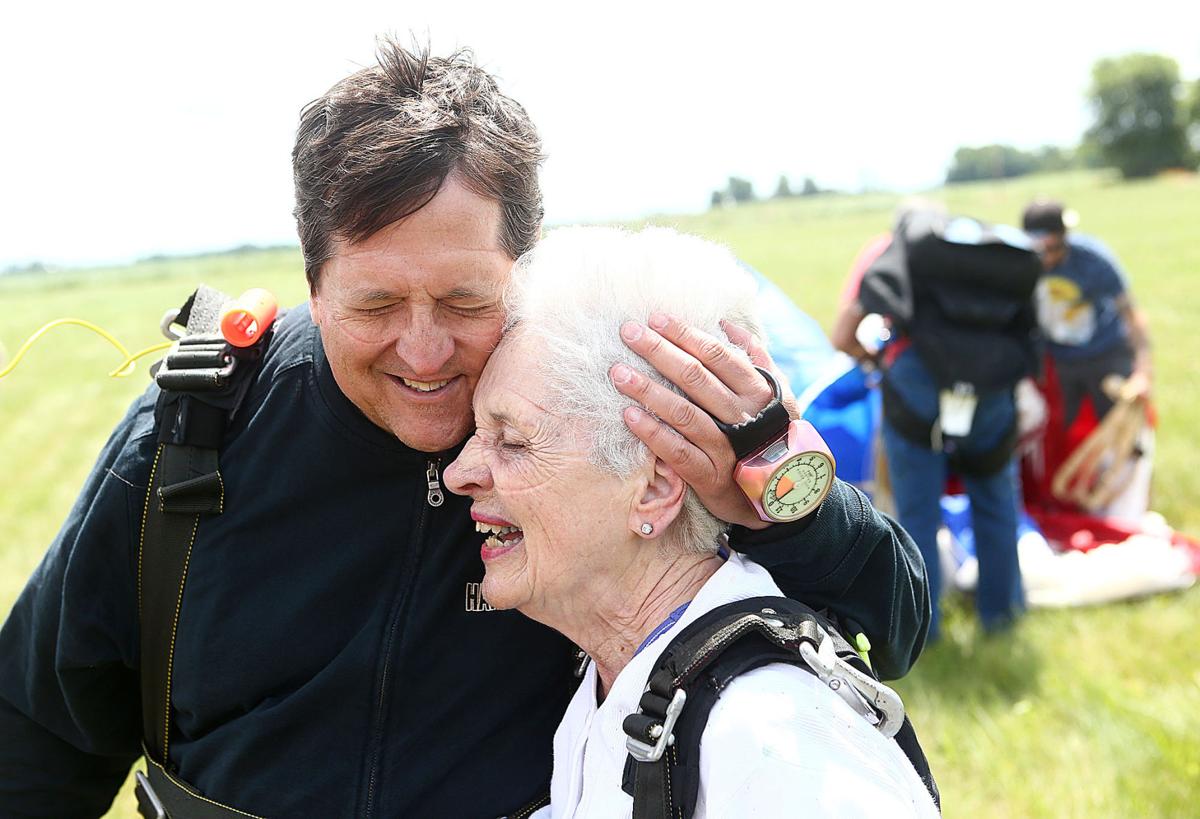 Ruth Blair skydive