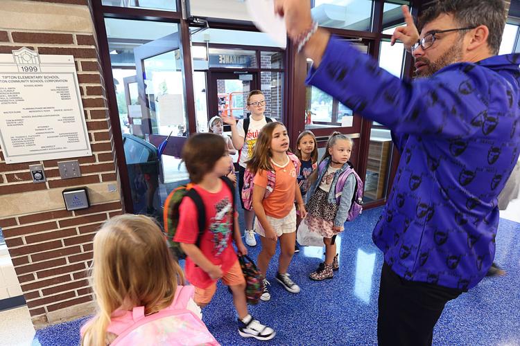 PHOTOS Tipton Elementary School First Day News