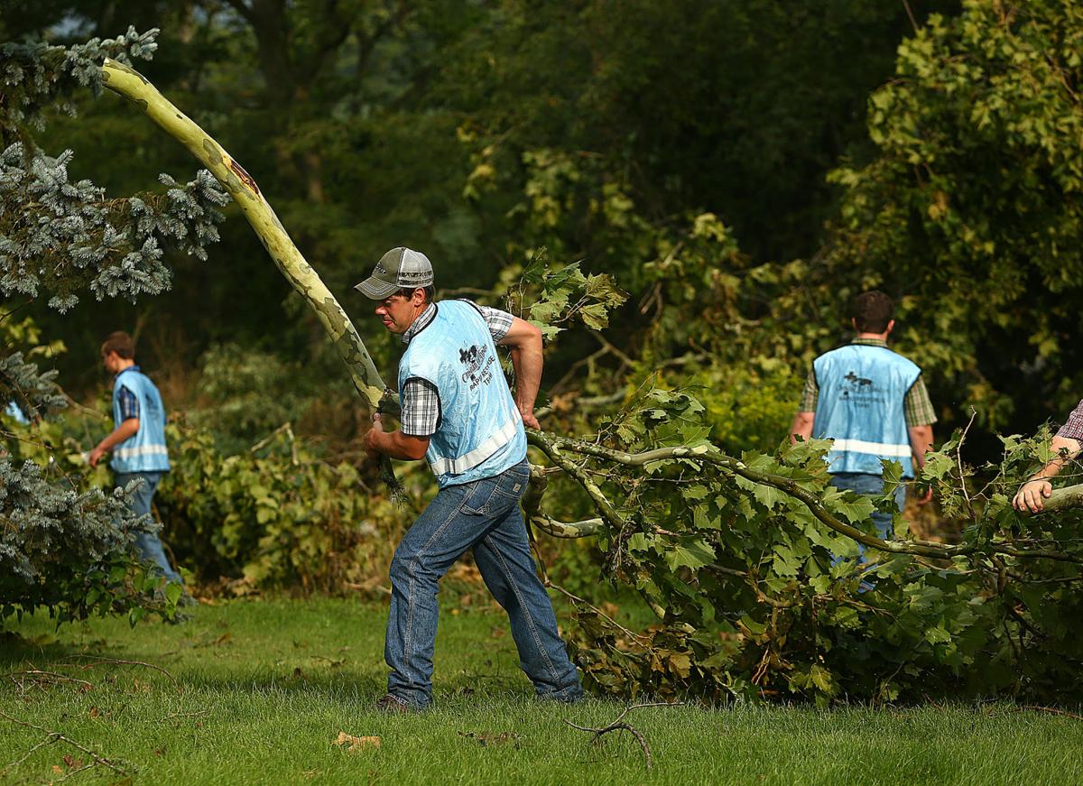 SAT Tornado Cleanup on S. 50 E.