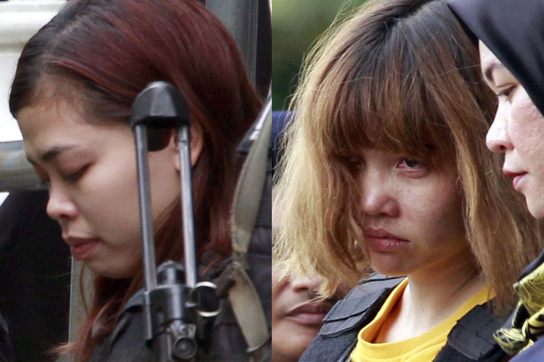 Suspects in Kim Jong Nam's murder arrive at court