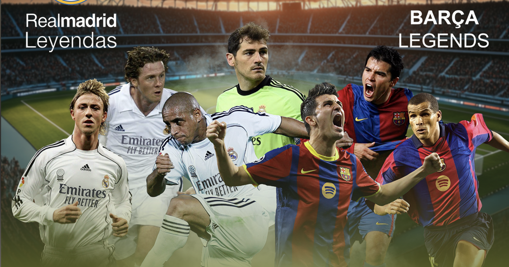 Las Leyendas del Real Madrid y el Barcelona jugarán en Puerto Rico ...