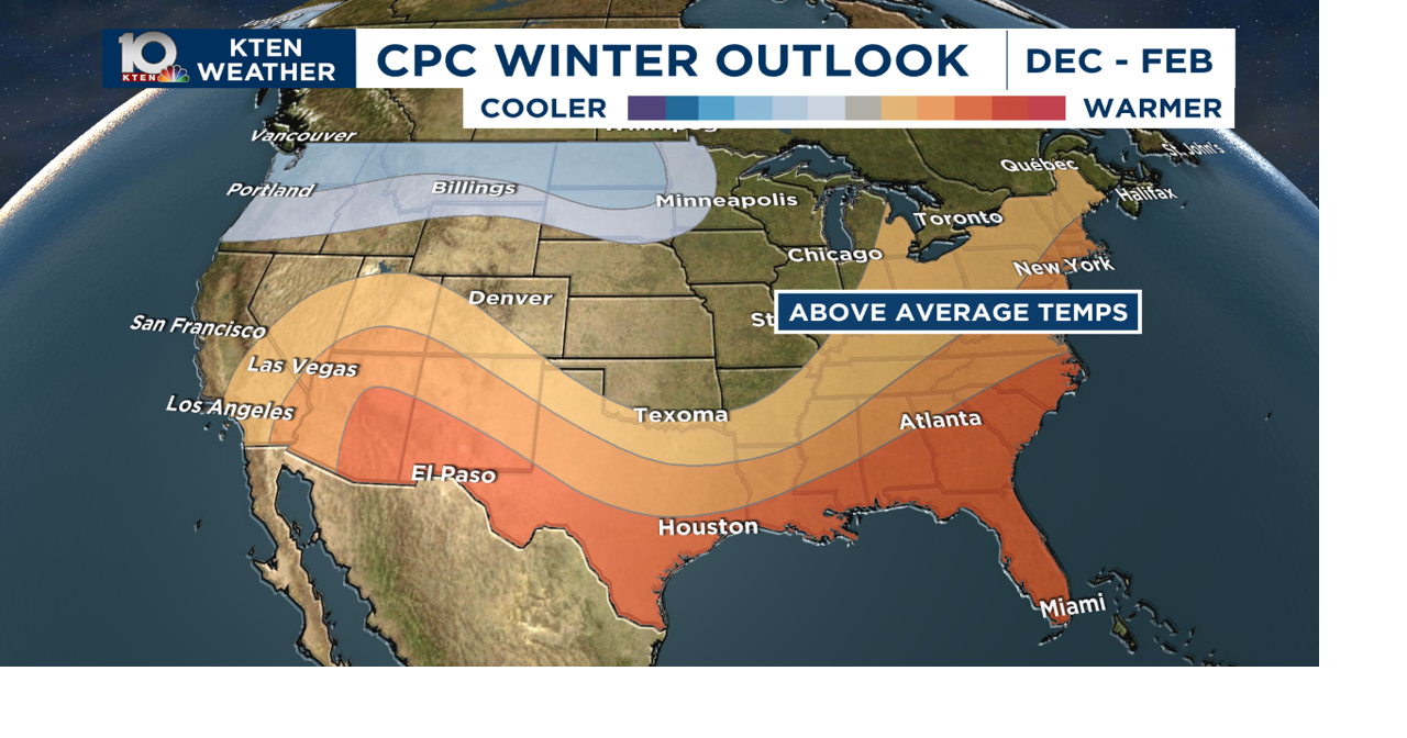 NOAA releases winter weather outlook Weather